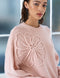 Patrice Knit Floral Motif Jumper
