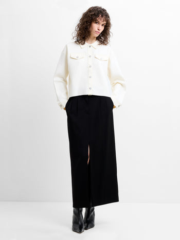 Cersei Knit Denim Mix Jacket