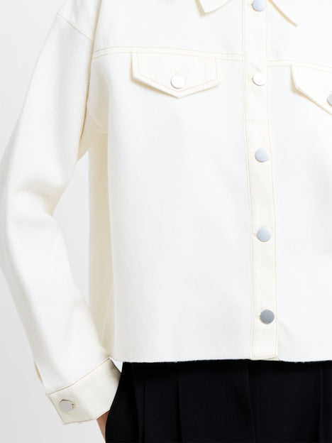 Cersei Knit Denim Mix Jacket