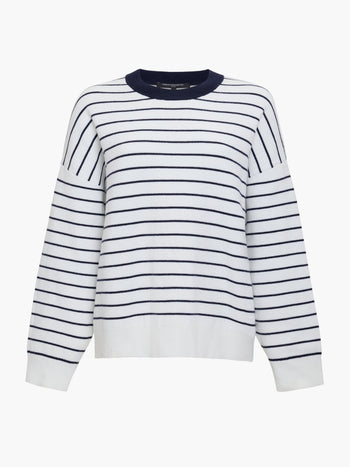 Marley Knit Striped Crew Neck Jumper
