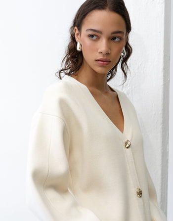 Missy Knit Cinched Waist Cardigan