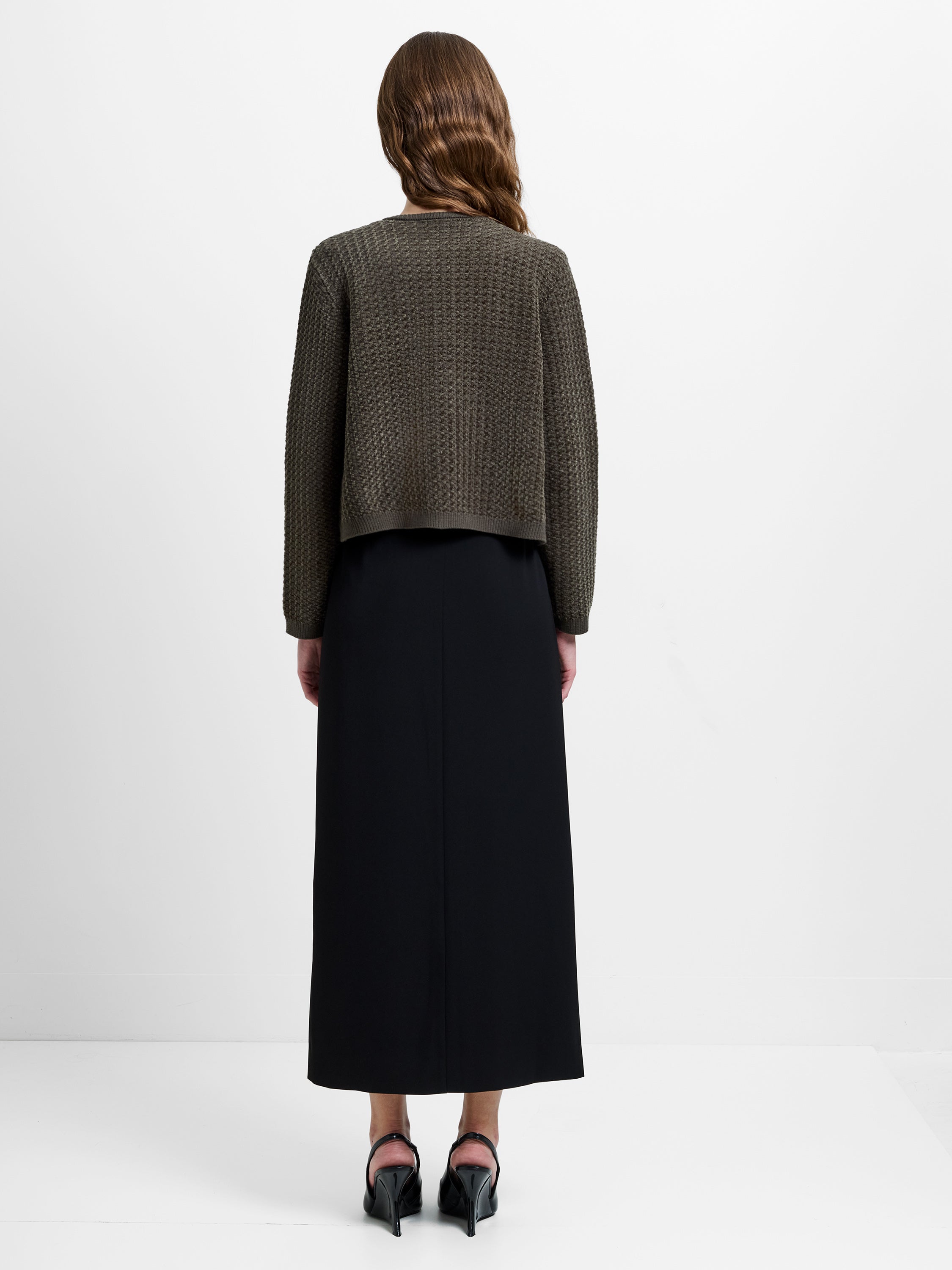 Noar Moss Stitch Knit Cardigan