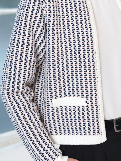 Noar Textured Knit Cardigan