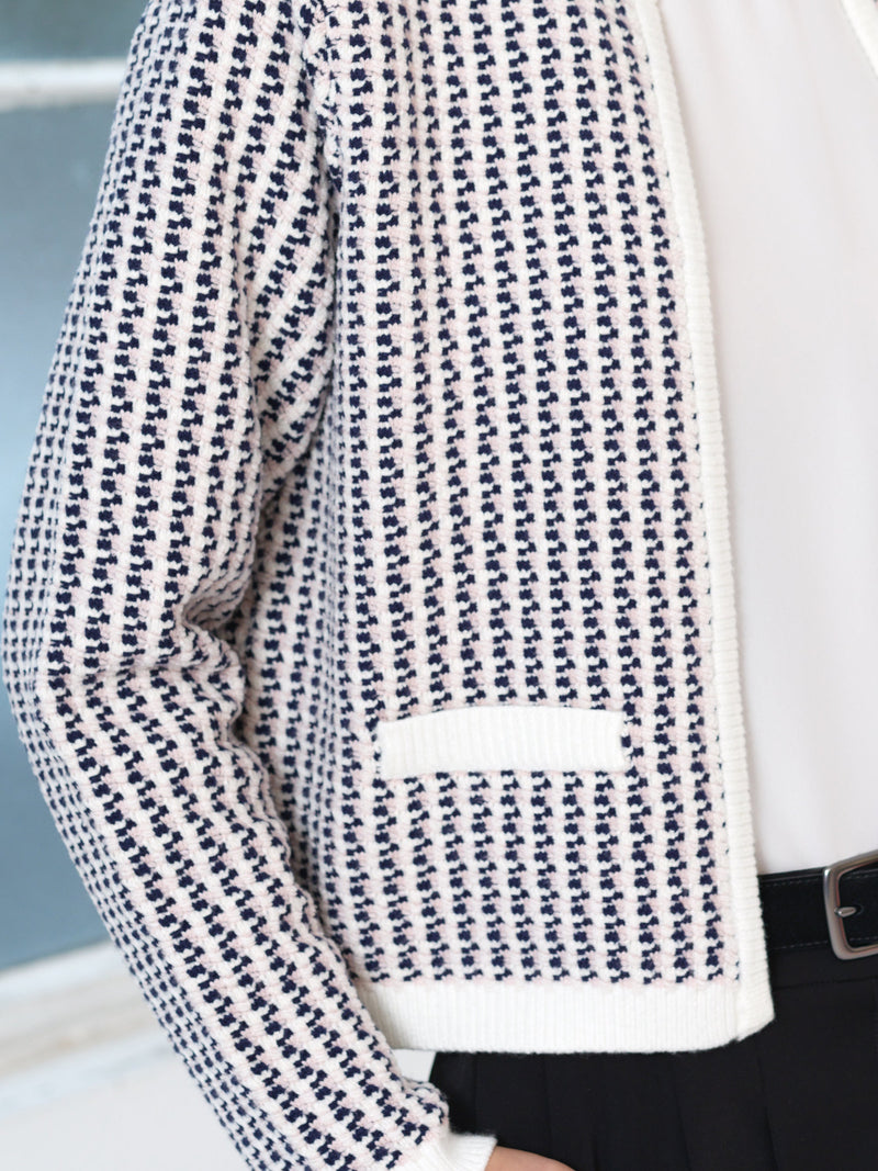 Noar Textured Knit Cardigan