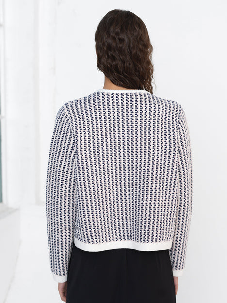 Noar Textured Knit Cardigan