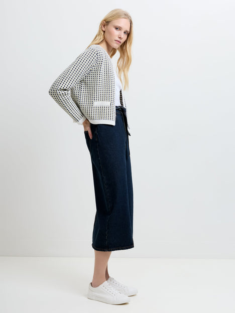 Noar Textured Knit Cardigan