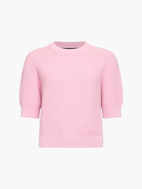 Lily Mozart Purl Knit Short Sleeve Jumper