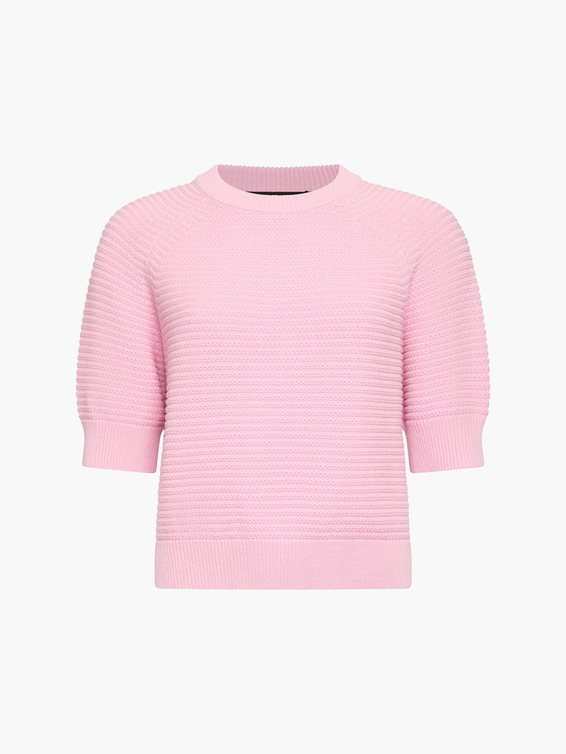 Lily Mozart Purl Knit Short Sleeve Jumper