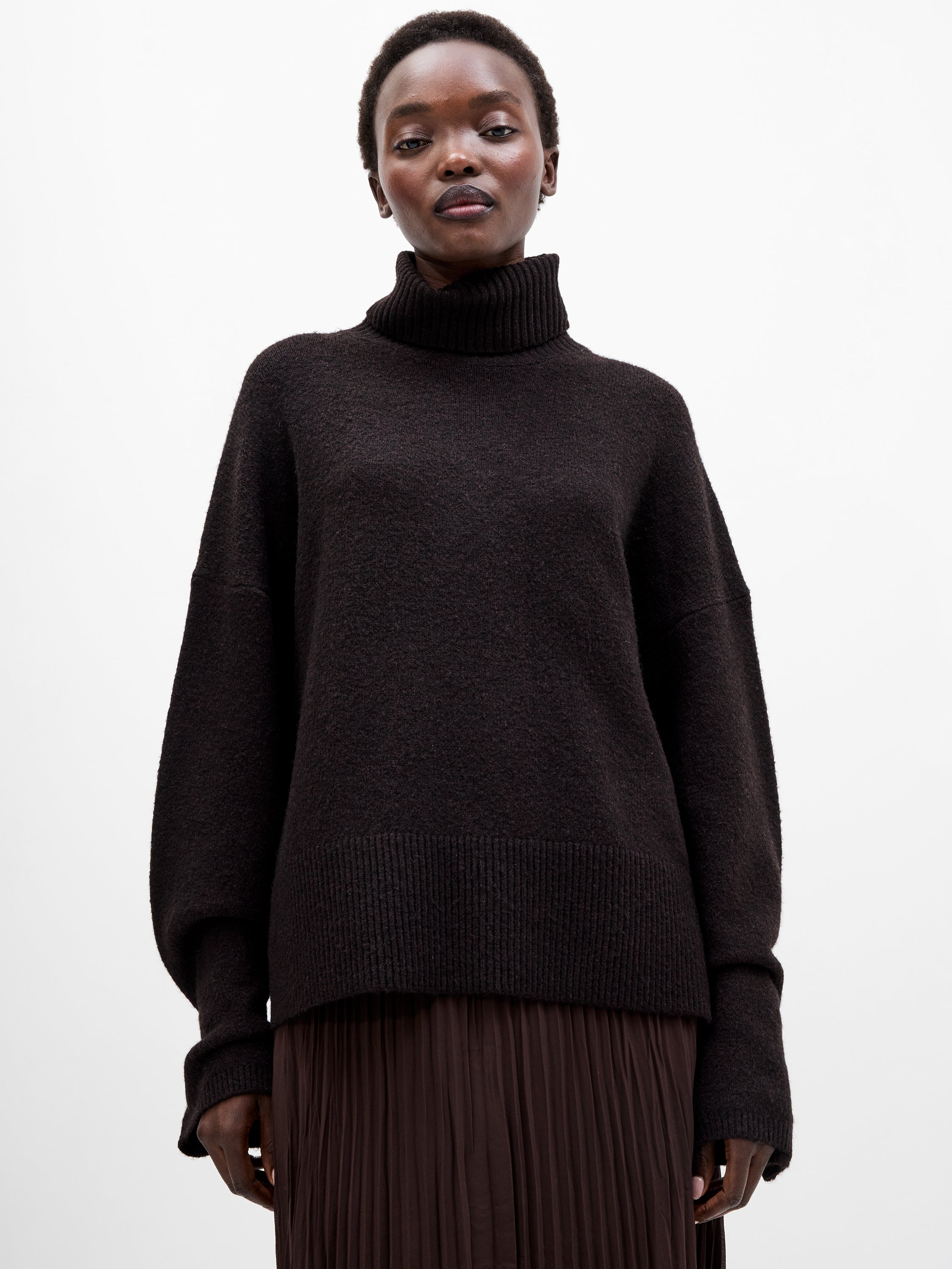 Kezia Recycled Roll Neck Jumper
