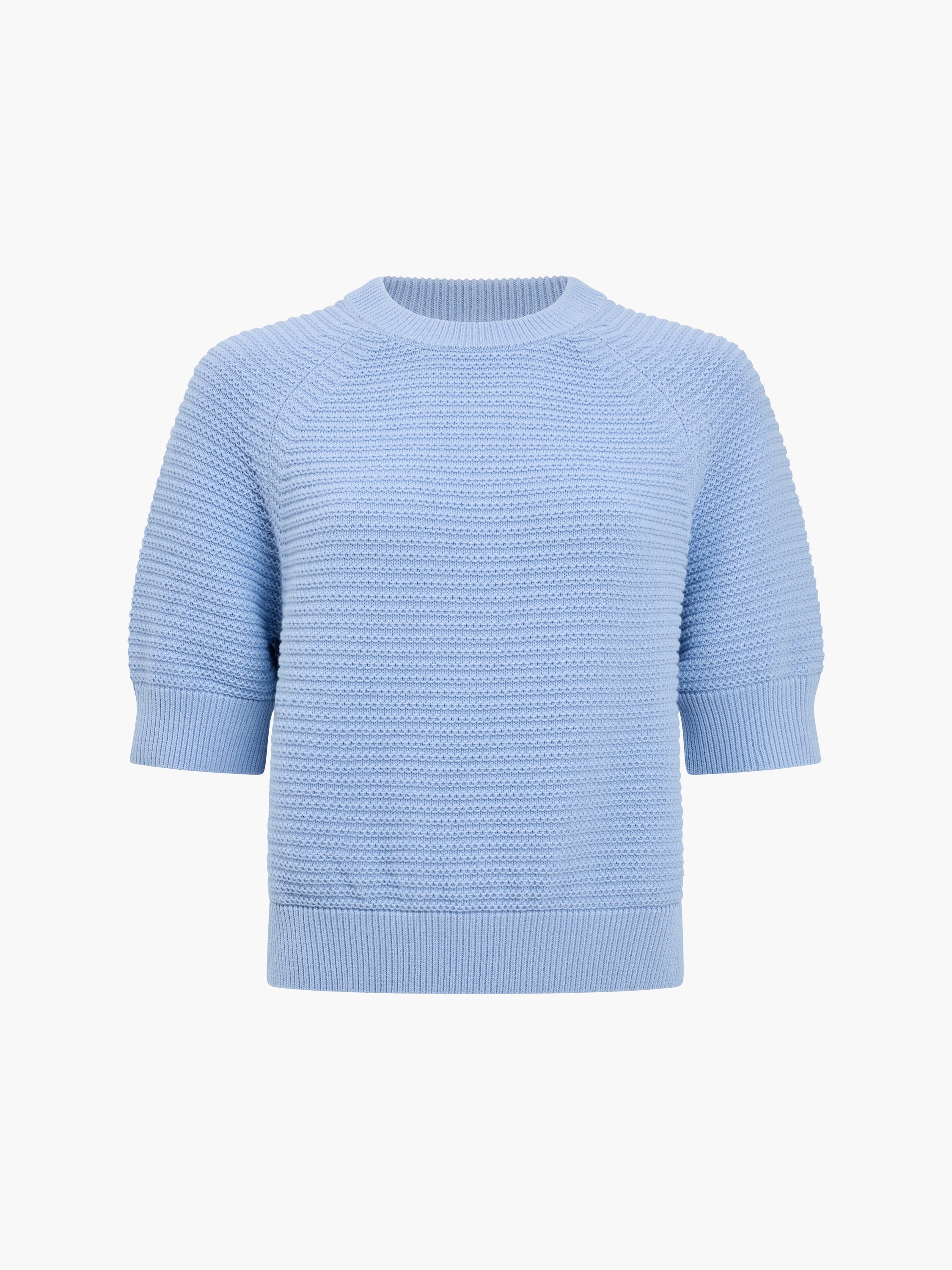 Lily Mozart Short Sleeve Purl Knit Jumper