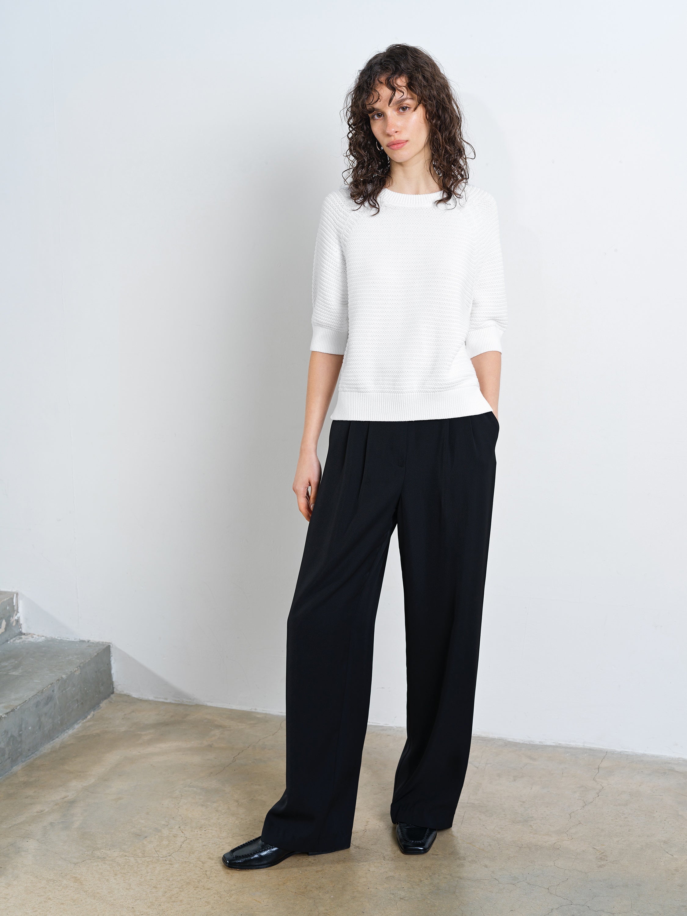 Lily Mozart Short Sleeve Knit Jumper