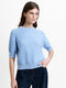 Lily Mozart Short Sleeve Purl Knit Jumper