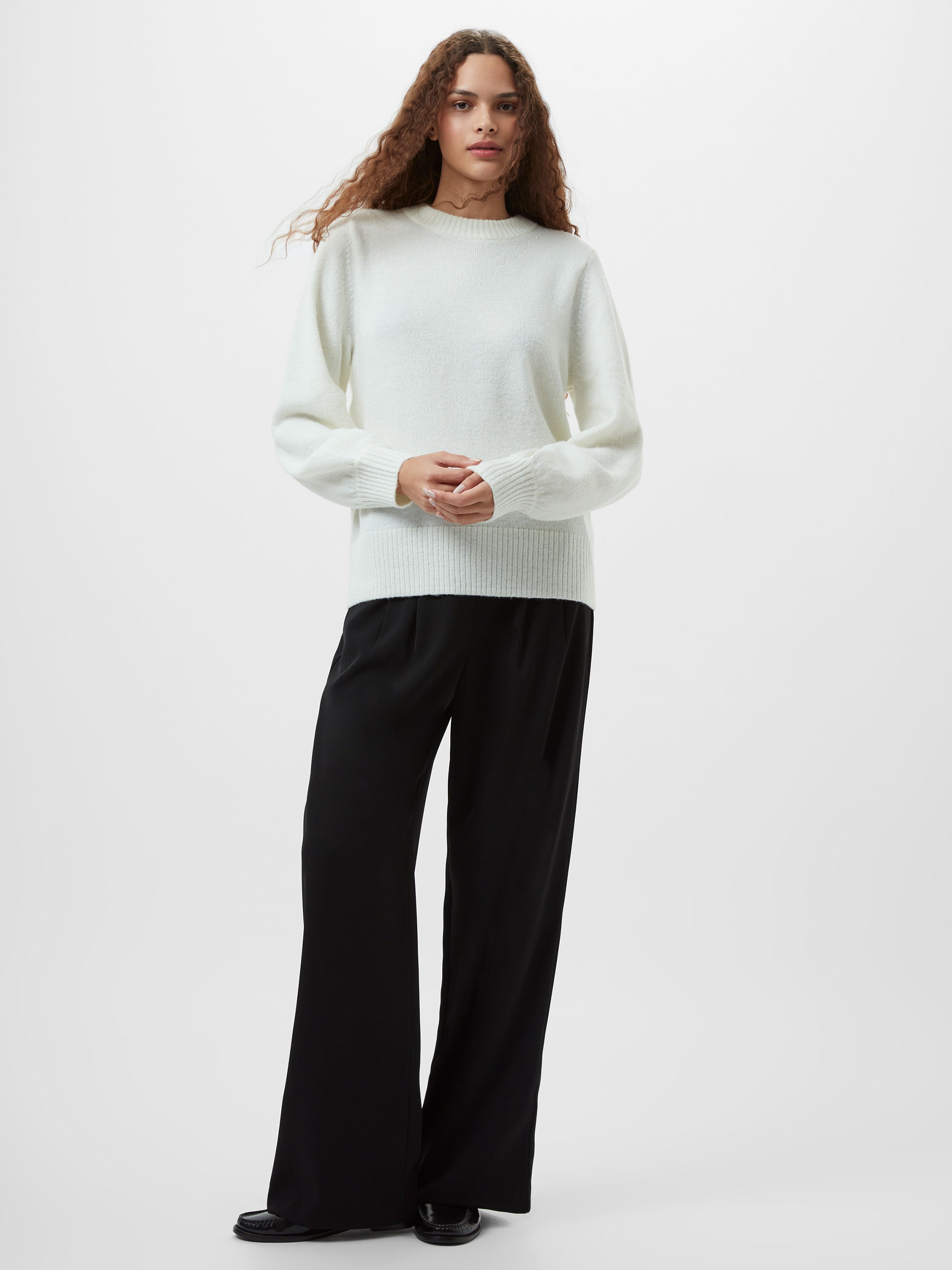 Kezia Recycled Back Eyelet Jumper