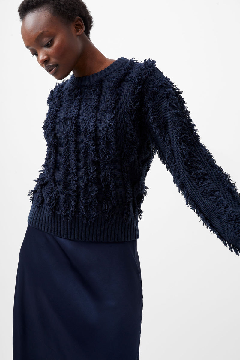 Malika Fringed Jumper