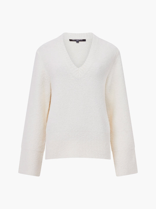 Melissa Boucle V-Neck Jumper