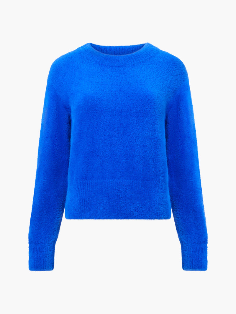 Jacelin Fluffy Crew Neck Jumper