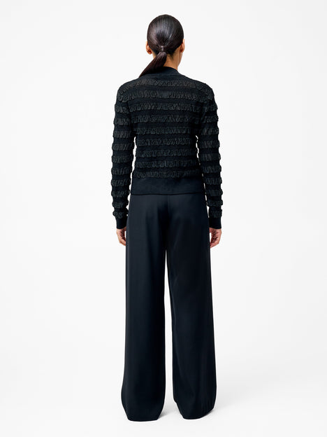 Melba Textured Long Sleeve Cardigan