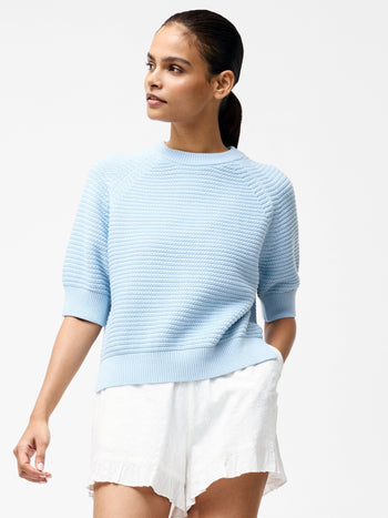 Lily Crew Neck Short Sleeve Jumper