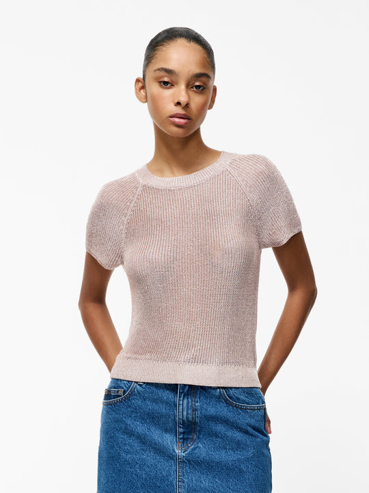 Jada Short Sleeve Bow Back Jumper