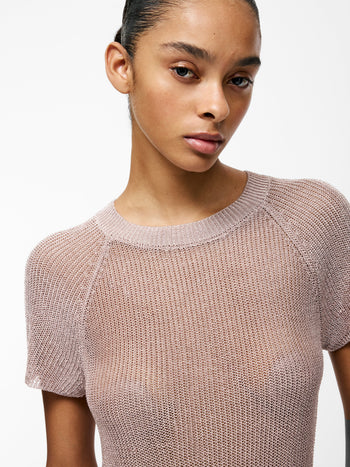 Jada Short Sleeve Bow Back Jumper