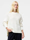 Varli Mock Neck Open Stitch Jumper