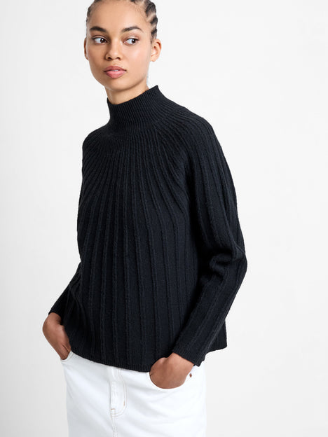 Kezia Recycled Mock Rib Jumper