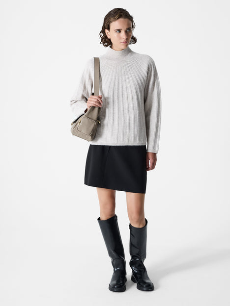 Kezia Recycled Mock Rib Jumper