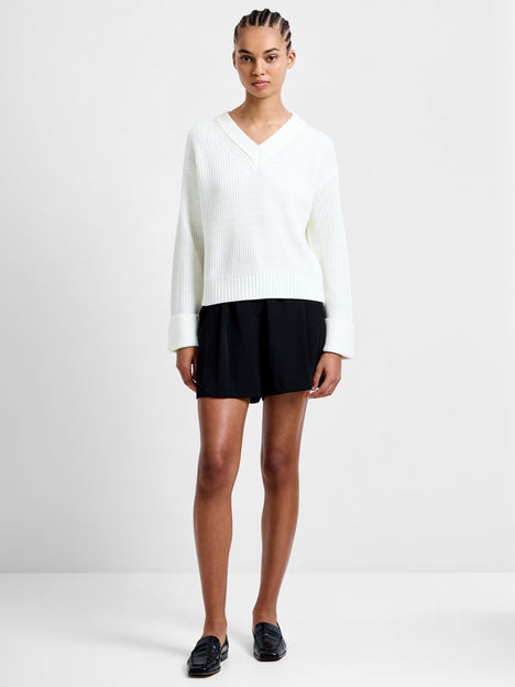 Joss Long Sleeve V Neck Jumper