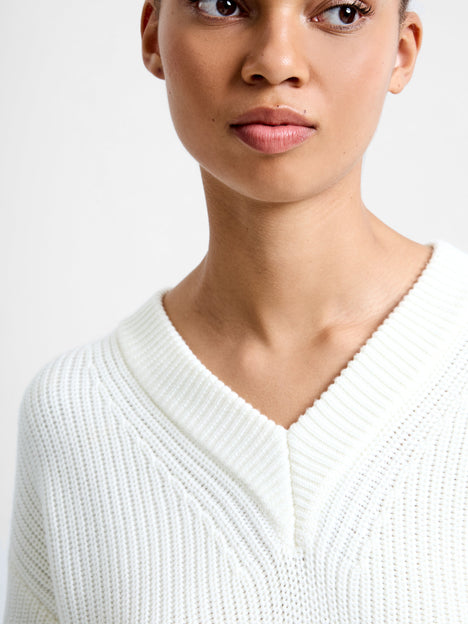 Joss Long Sleeve V Neck Jumper