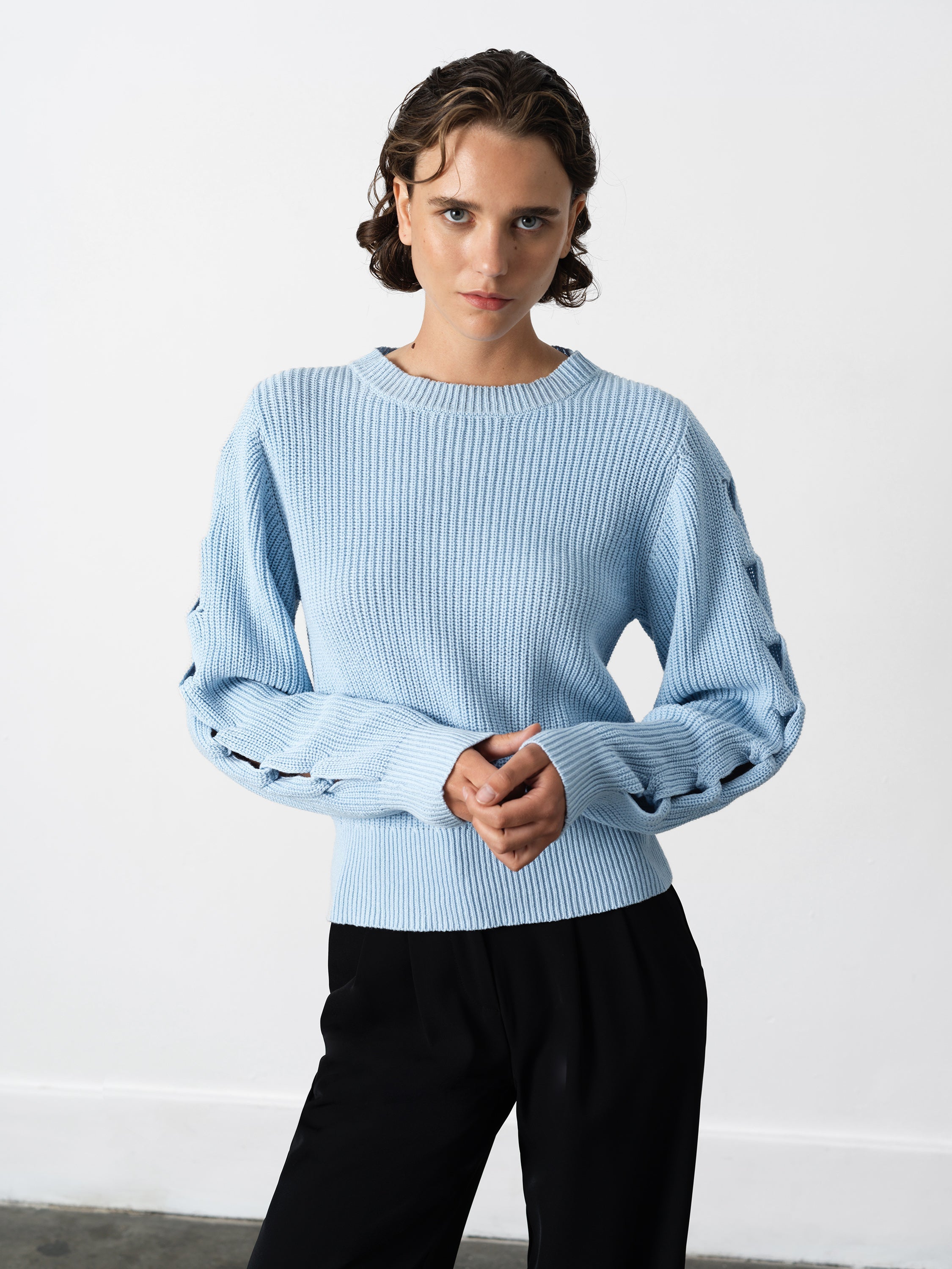 Glinda Braid Sleeve Jumper