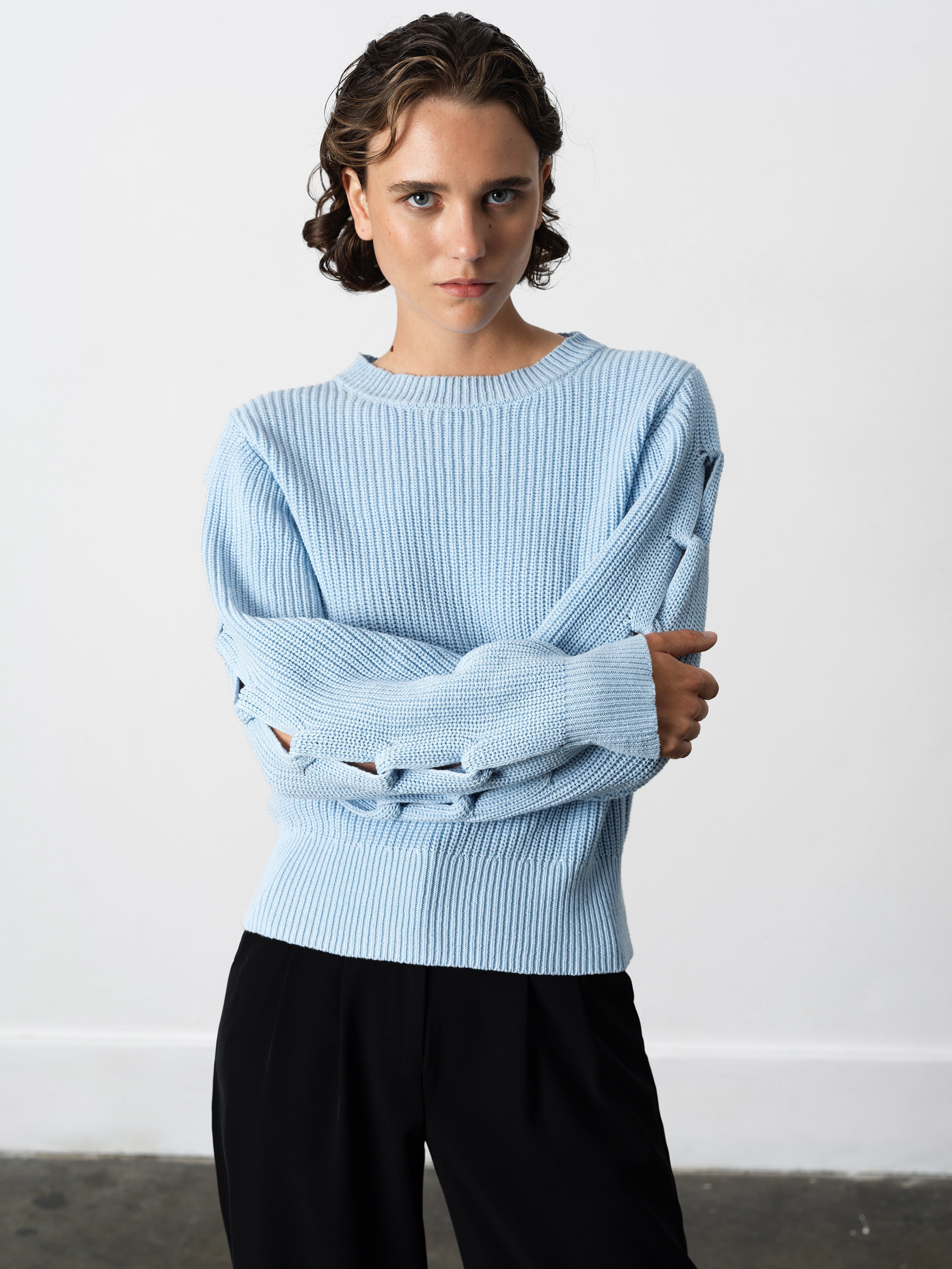 Glinda Braid Sleeve Jumper