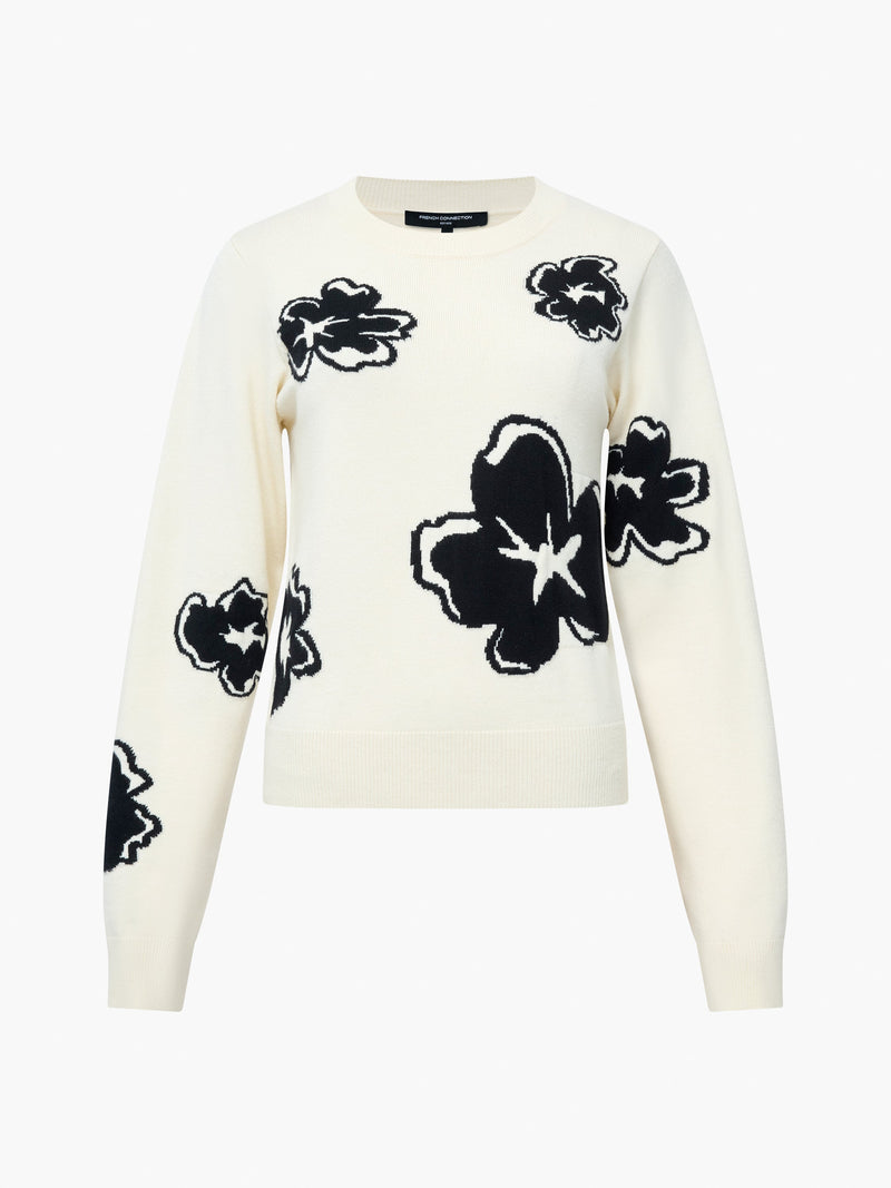 Paislee Floral Jacquard Jumper