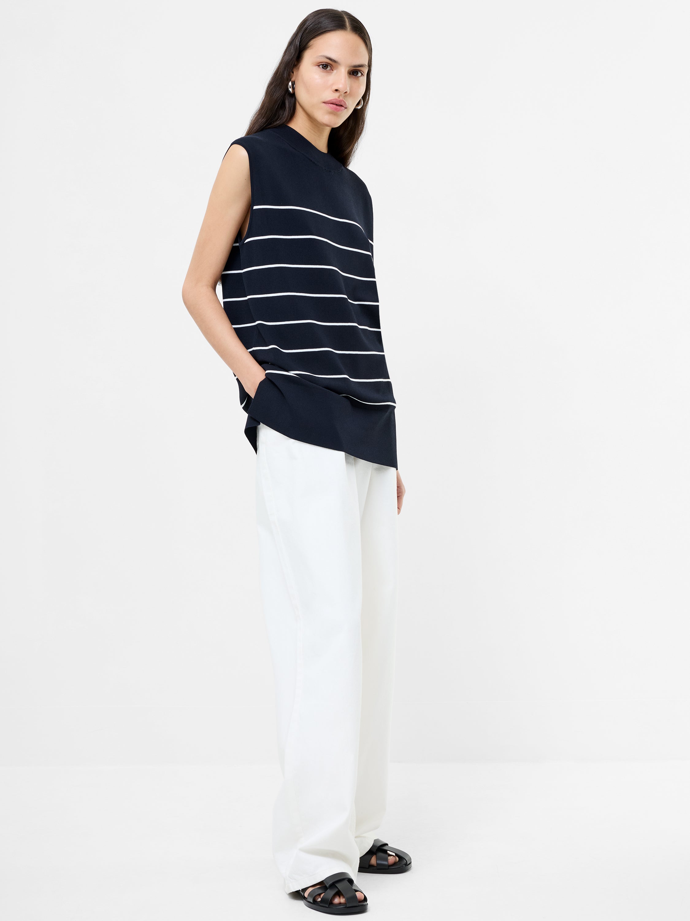 Ottie Striped Vest