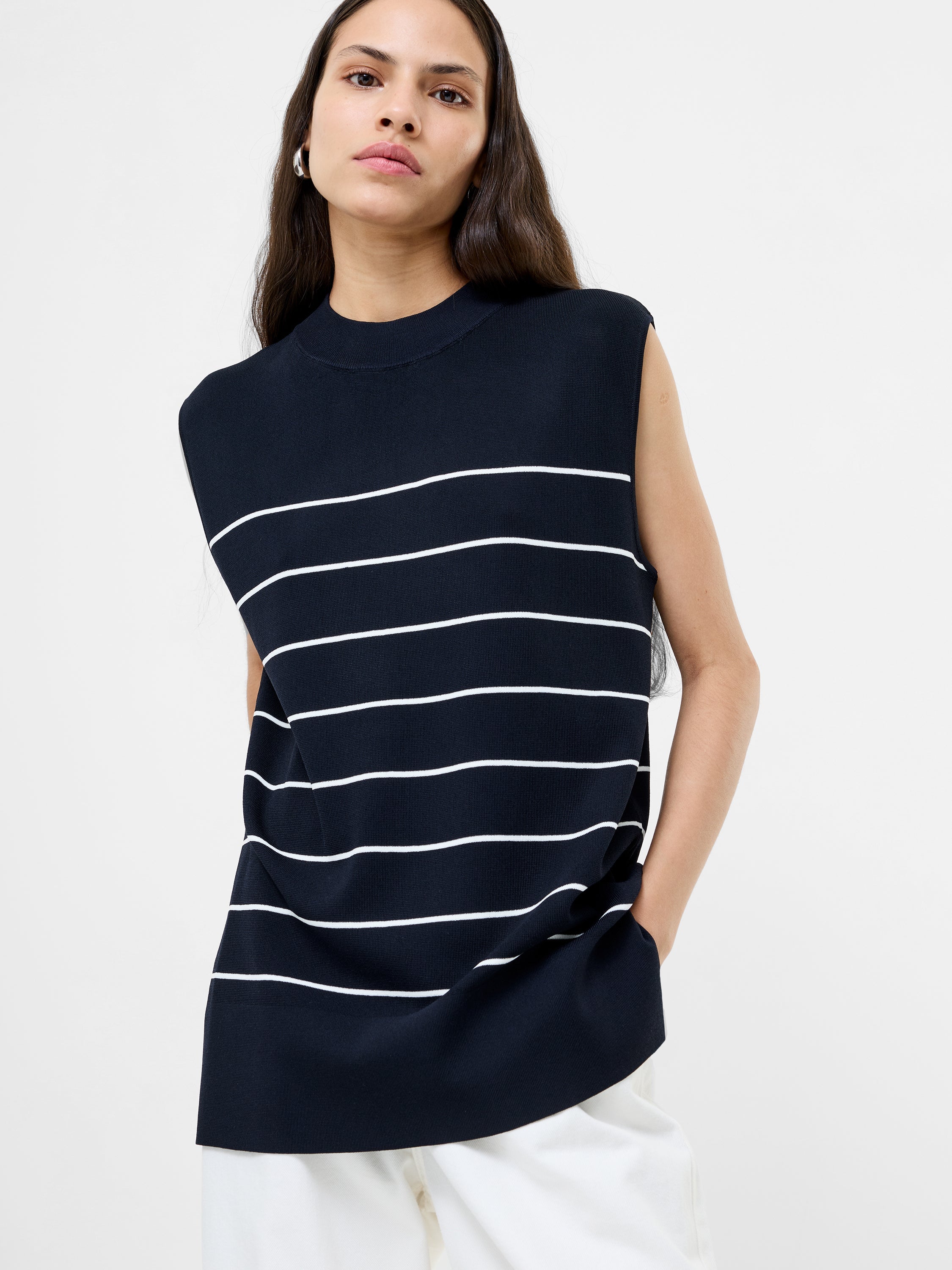 Ottie Striped Vest