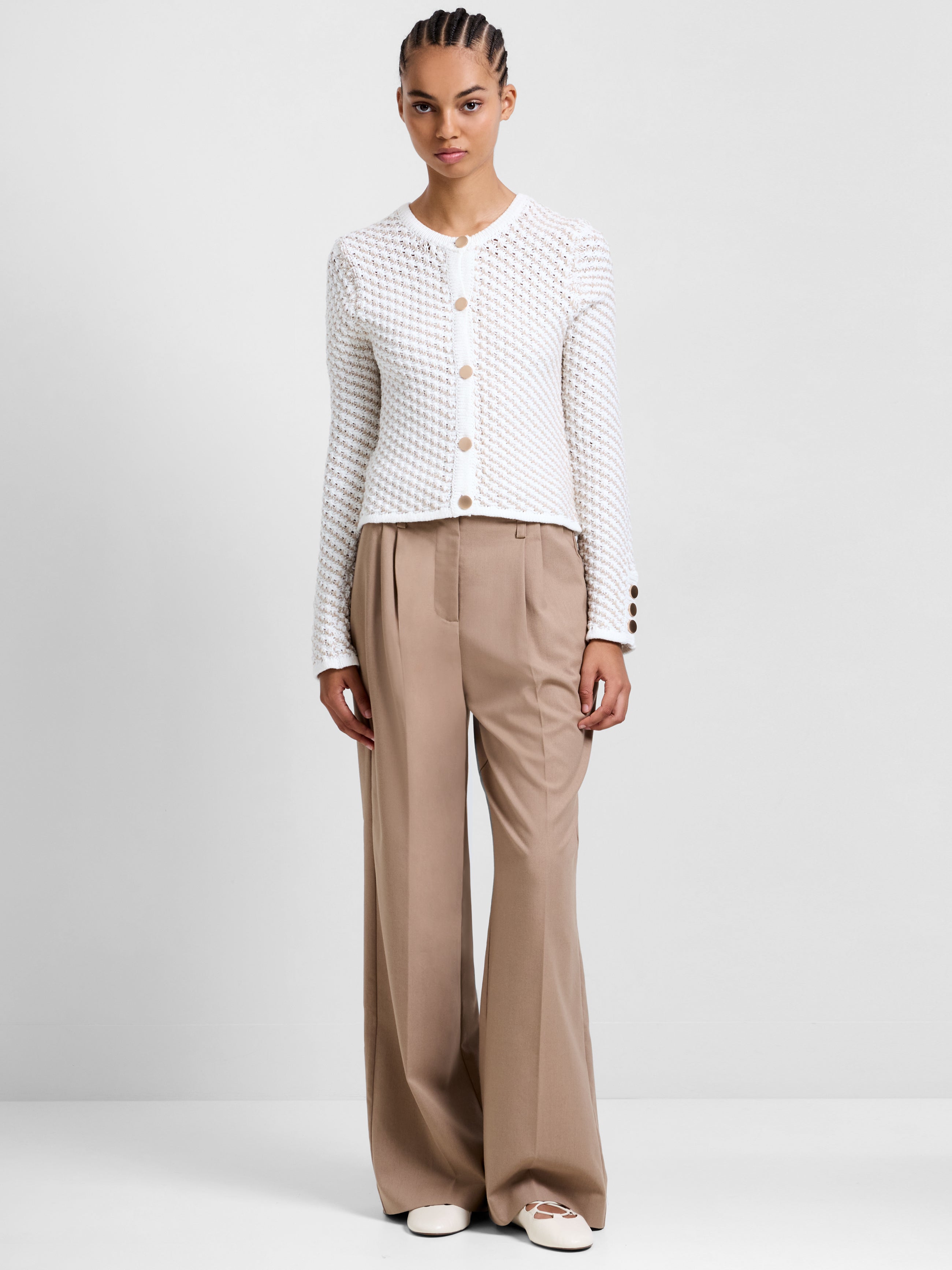 Janai Textured Cardigan