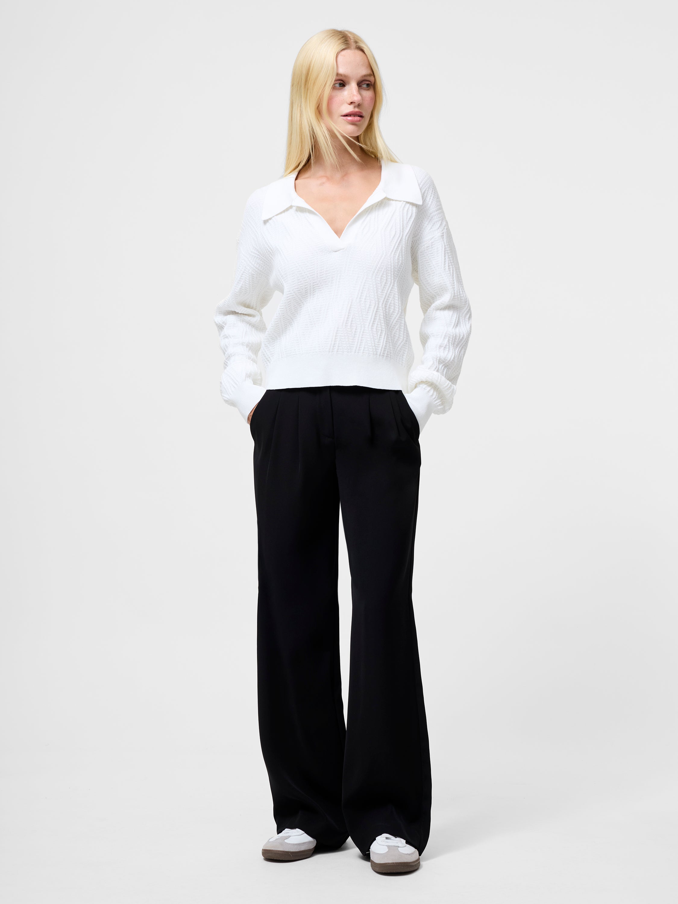 Lily Mozart Collared Jumper