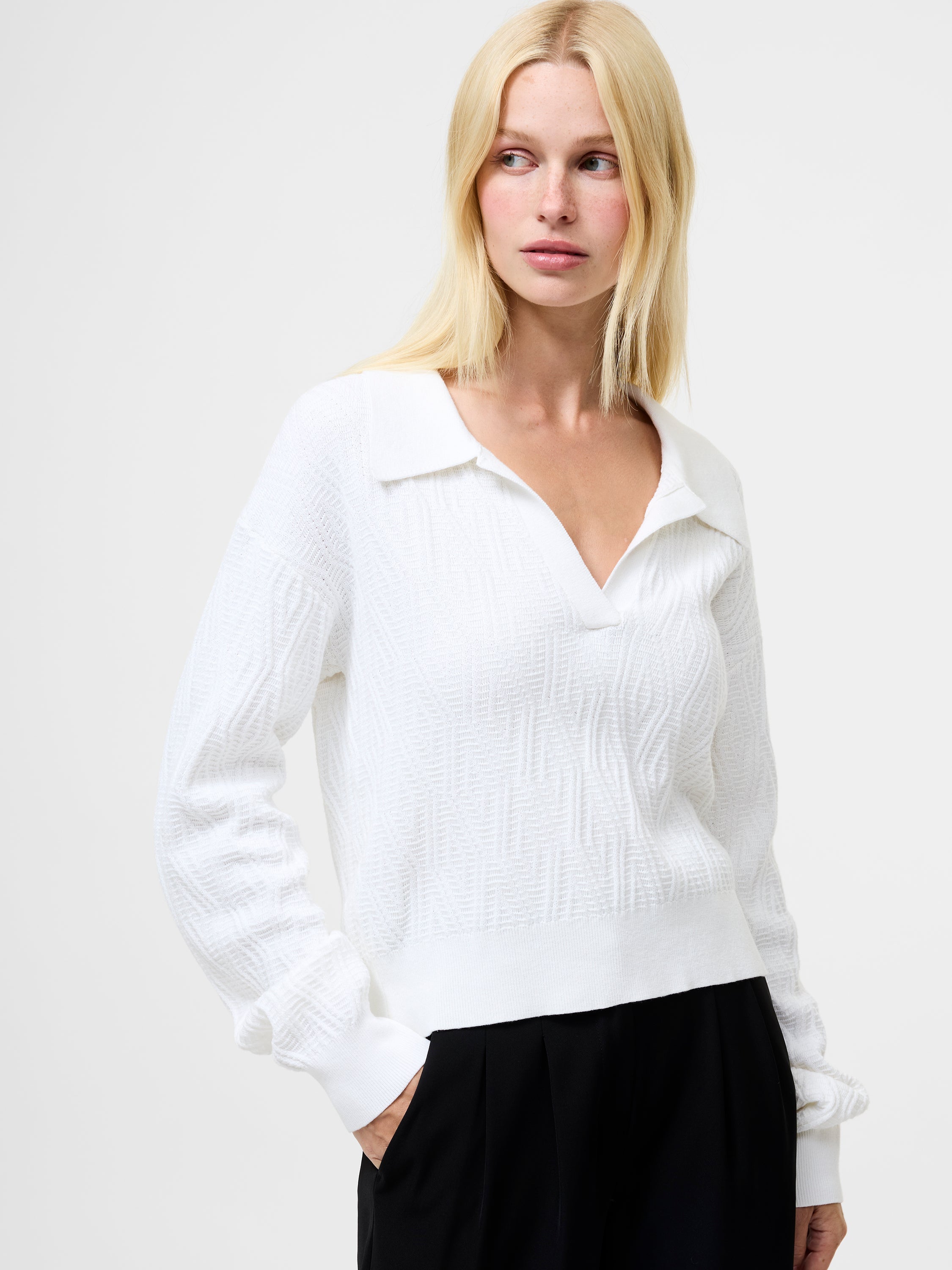Lily Mozart Collared Jumper
