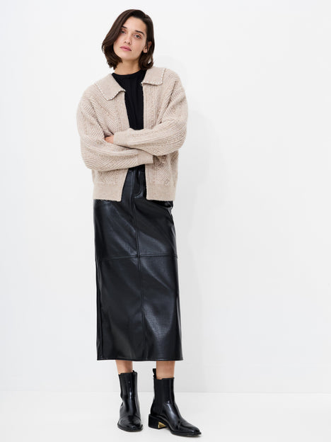 Kitty Pearl Long Sleeve Cardigan