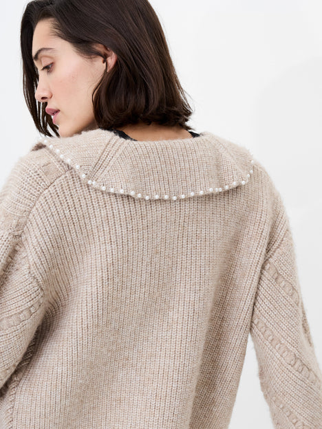 Kitty Pearl Long Sleeve Cardigan