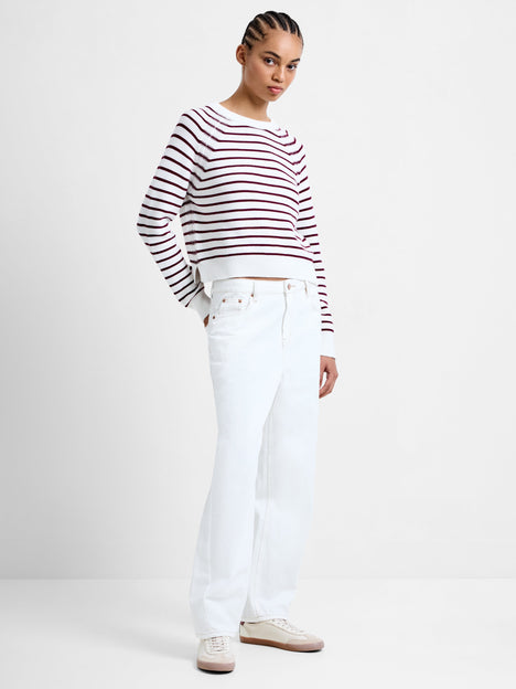 Lily Mozart Stripe Crew Neck Jumper