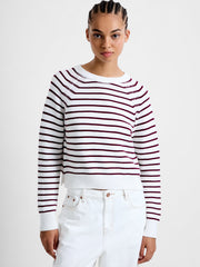 Lily Mozart Stripe Crew Neck Jumper