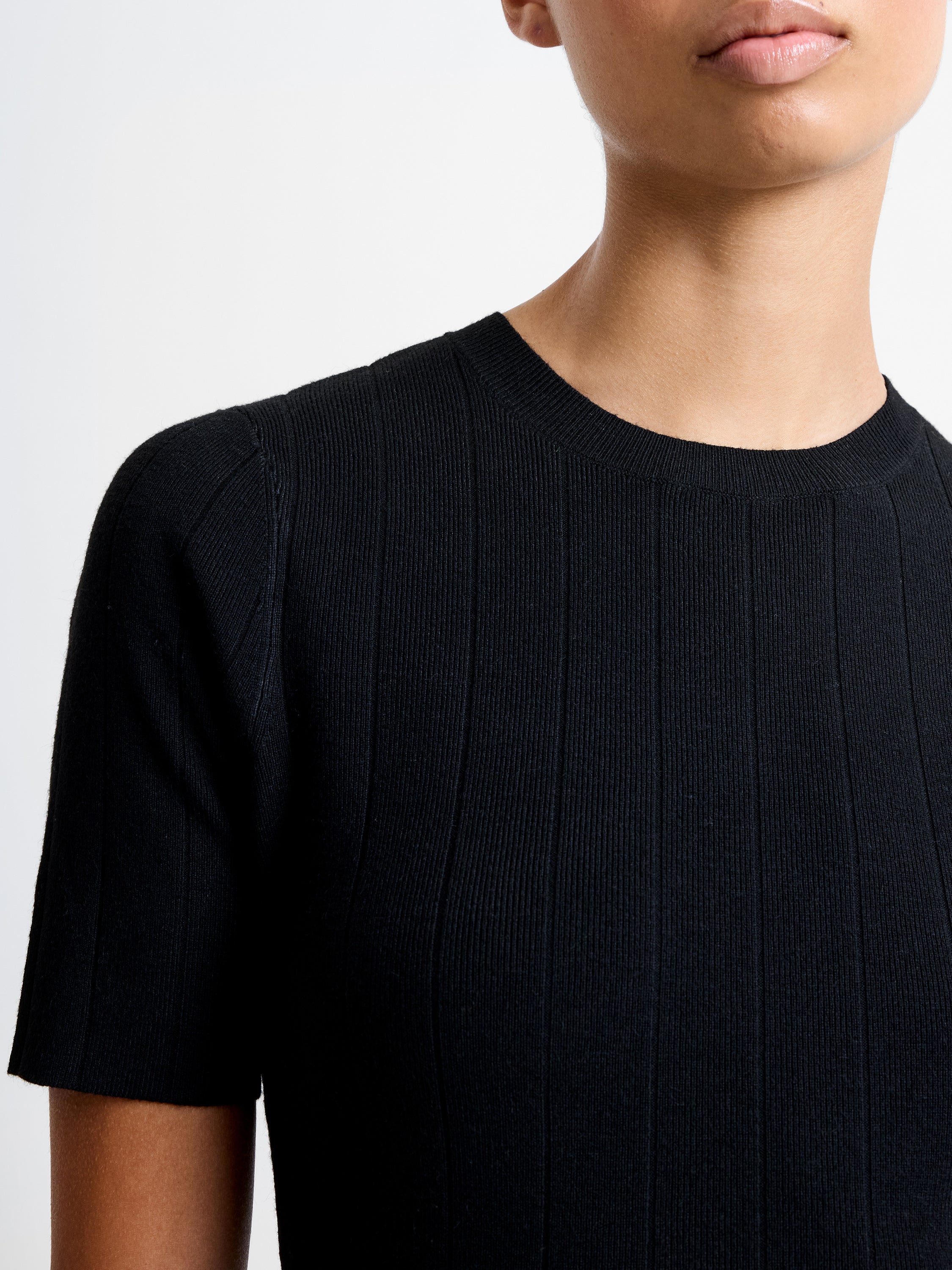 Marley Knit Wide Rib Top