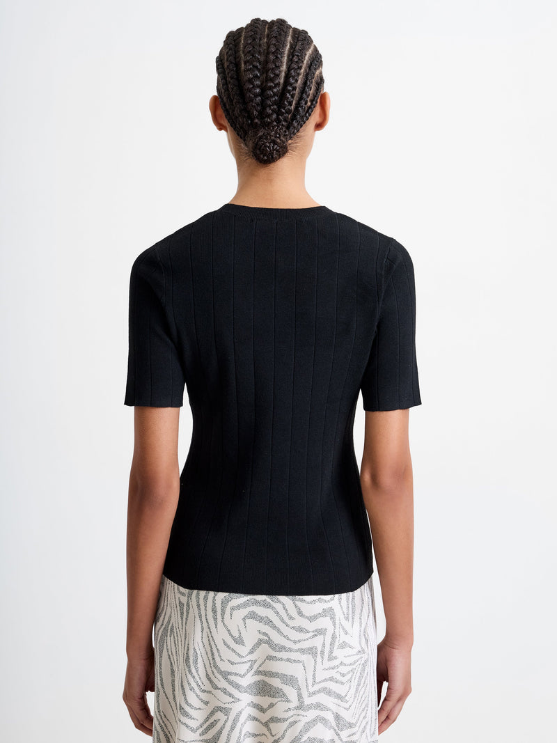 Marley Knit Wide Rib Top