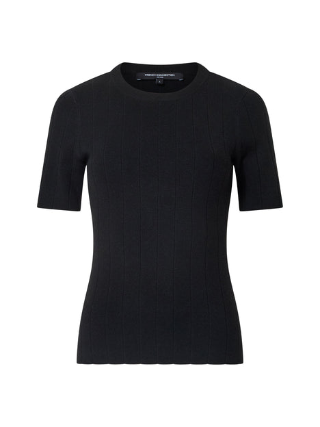 Marley Knit Wide Rib Top