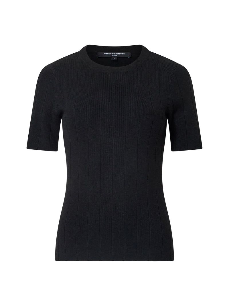 Marley Knit Wide Rib Top