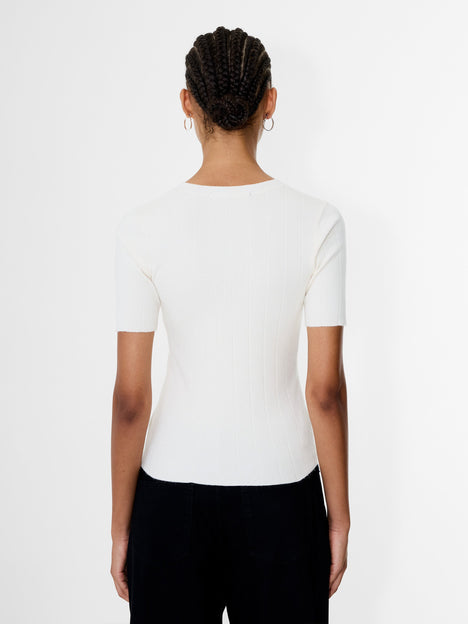 Marley Knit Wide Rib Top