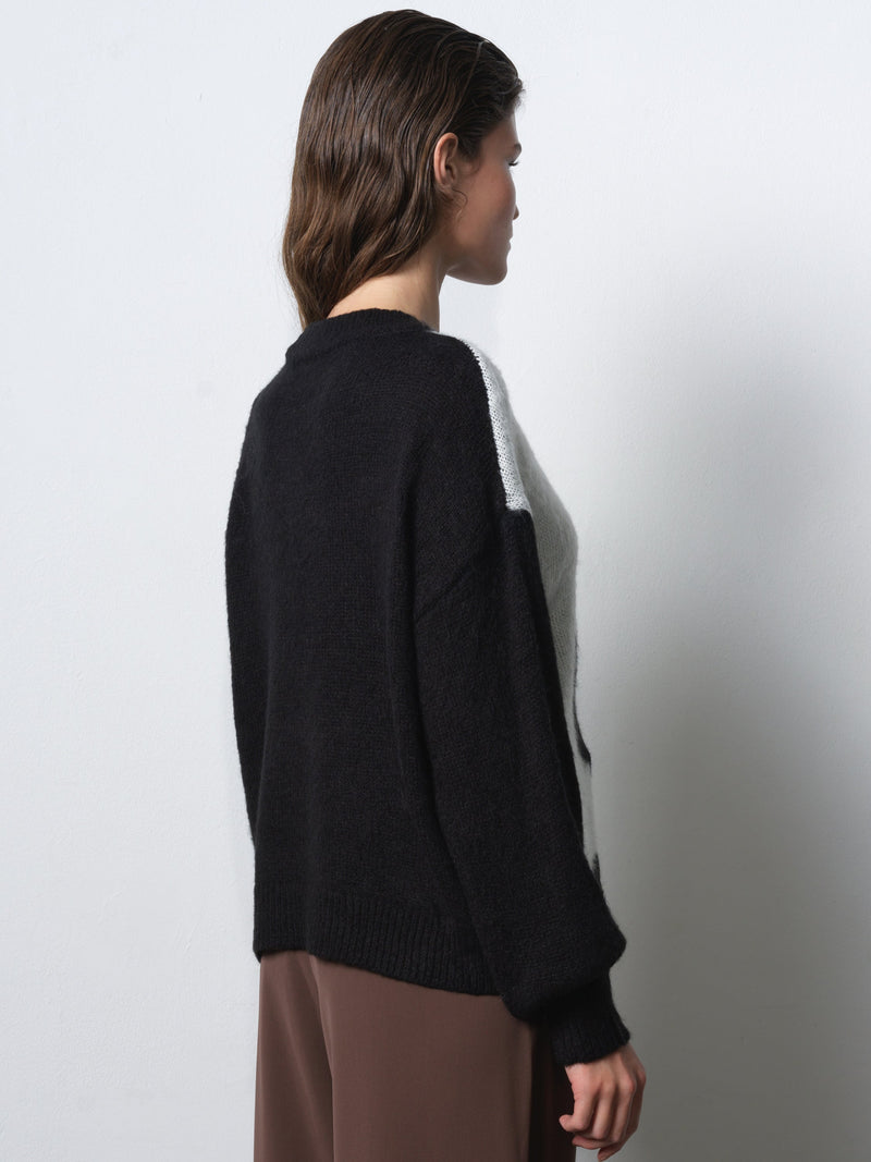 Hadlee Jessika High Neck Heart Jumper