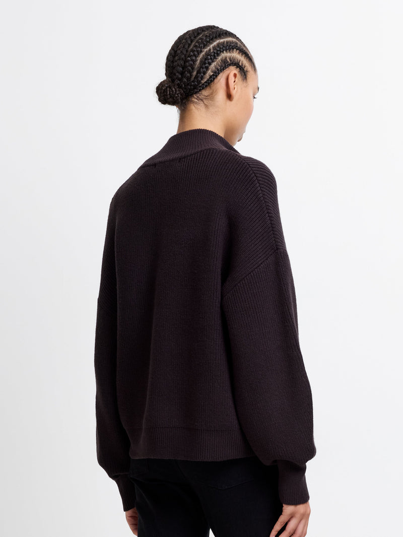 Babysoft Half Zip Knit Jumper
