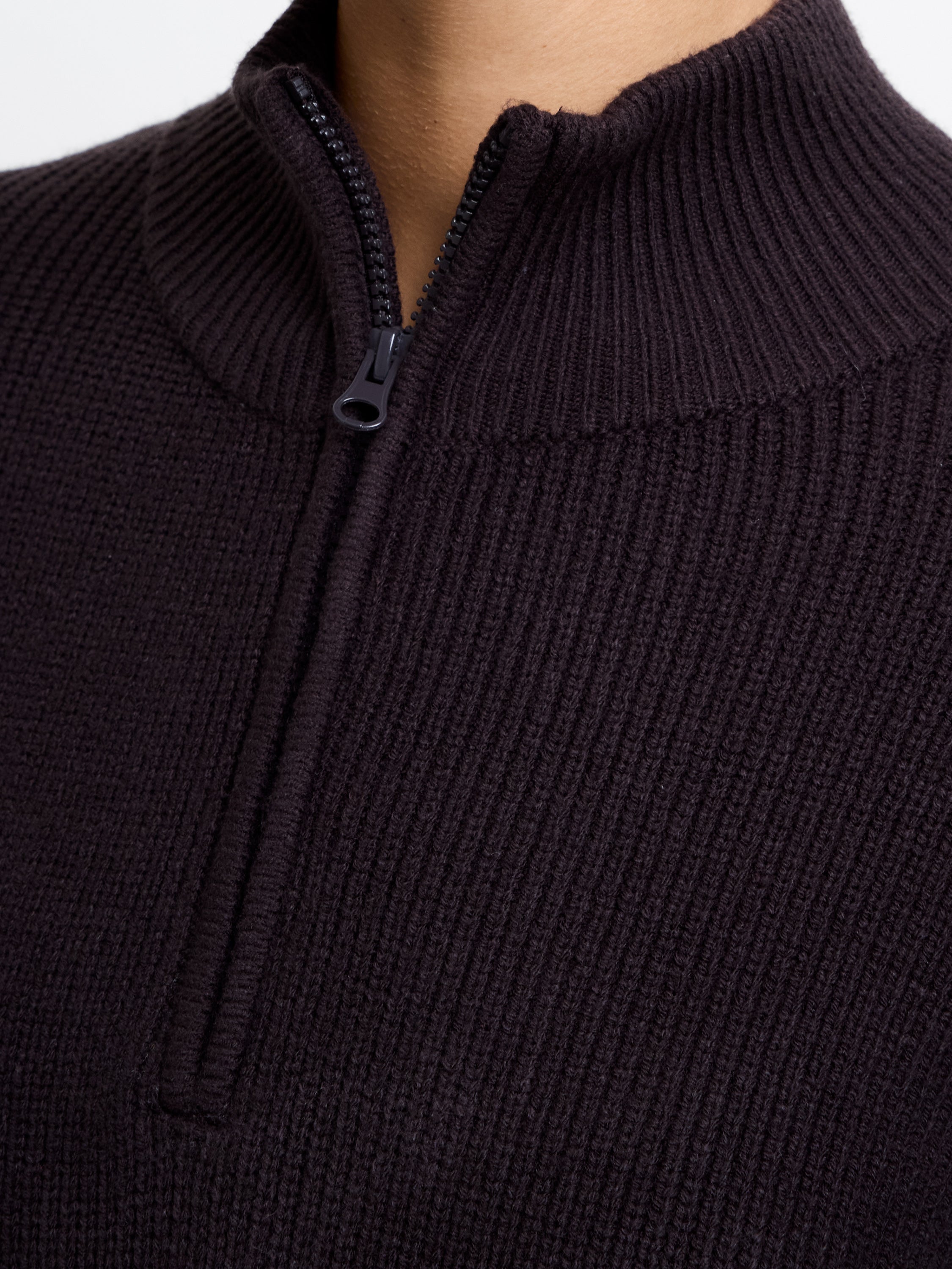 Babysoft Half Zip Knit Jumper