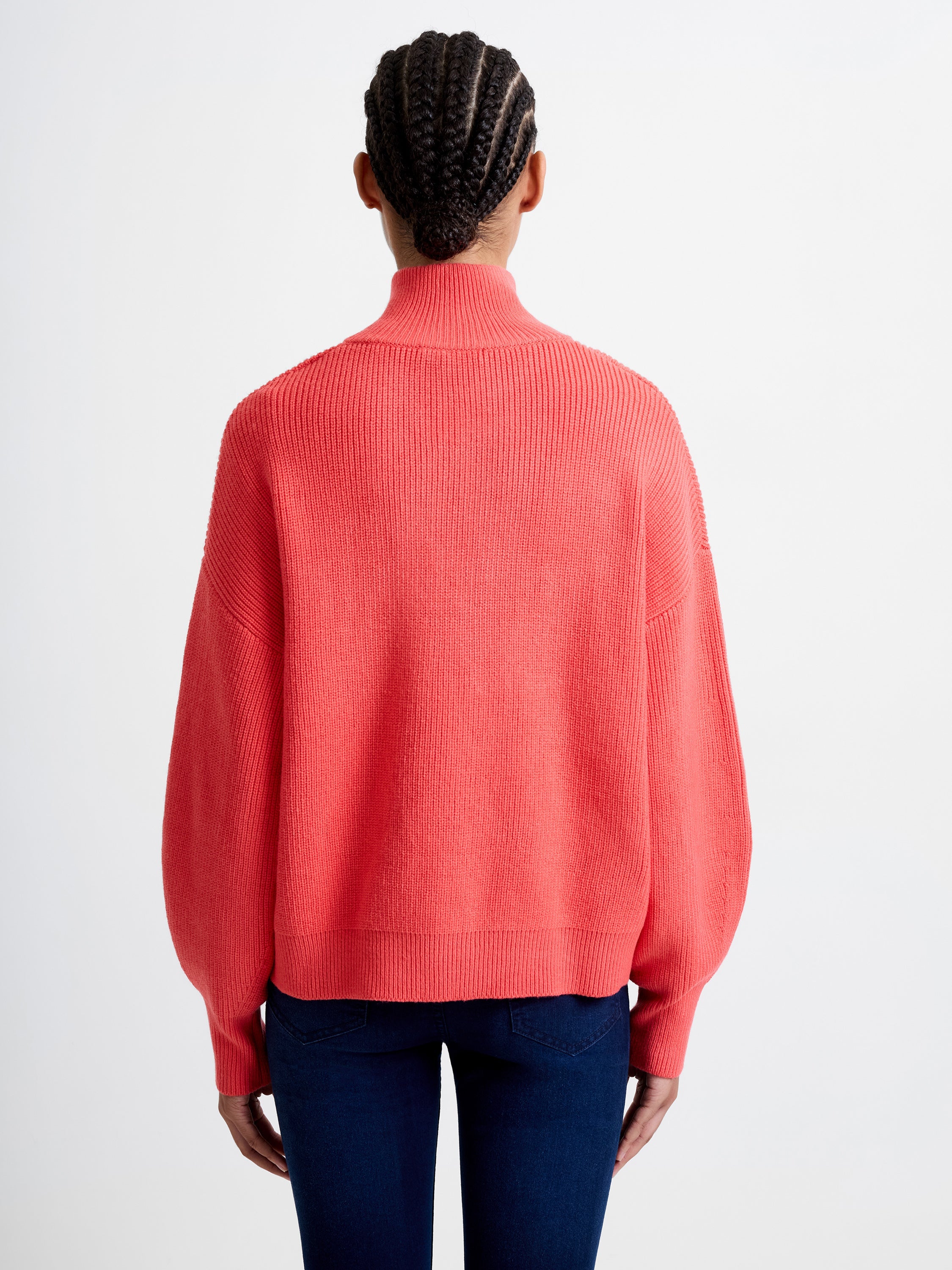 Babysoft Half Zip Knit Jumper
